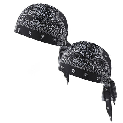 Ademende uniseks skull cap met verstelbare bandjes