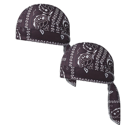 Ademende uniseks skull cap met verstelbare bandjes