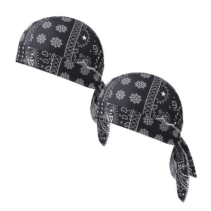 Ademende uniseks skull cap met verstelbare bandjes