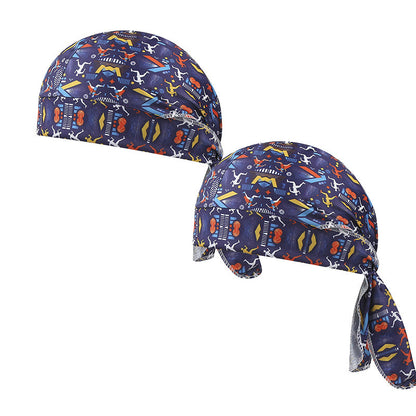 Ademende uniseks skull cap met verstelbare bandjes