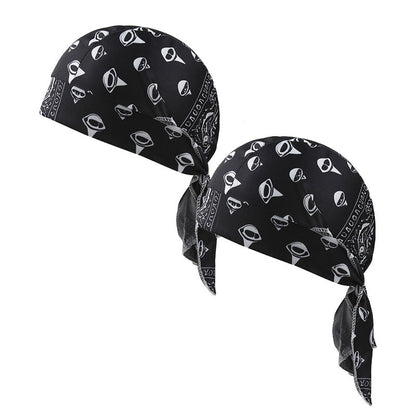 Ademende uniseks skull cap met verstelbare bandjes