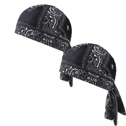 Ademende uniseks skull cap met verstelbare bandjes