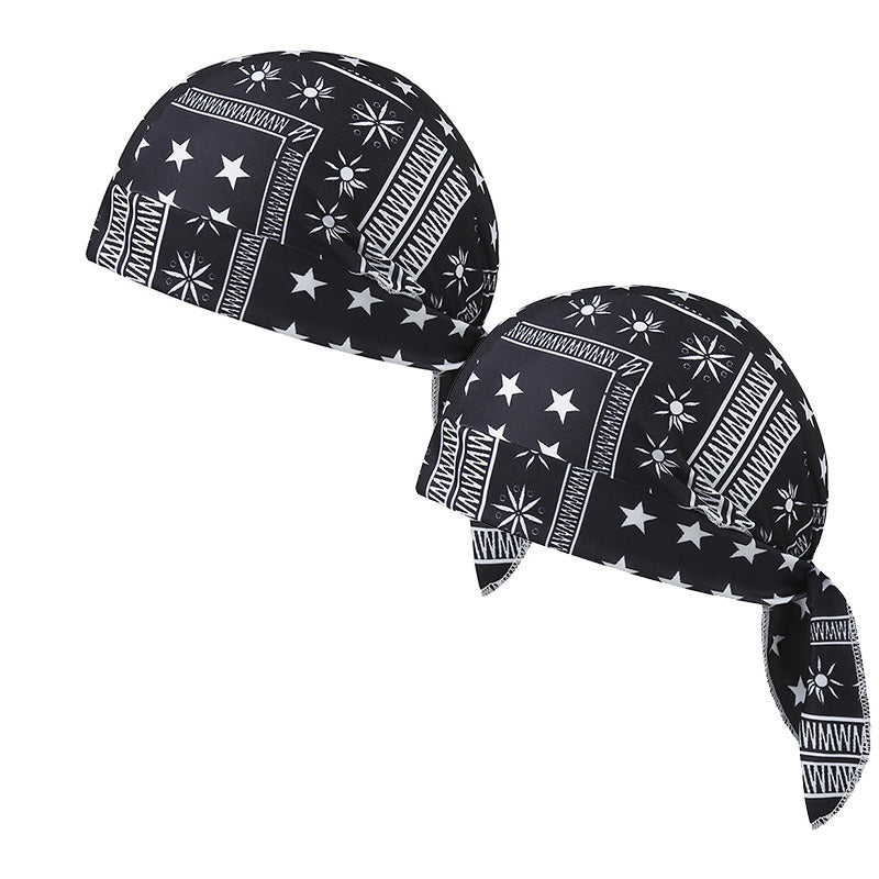 Ademende uniseks skull cap met verstelbare bandjes