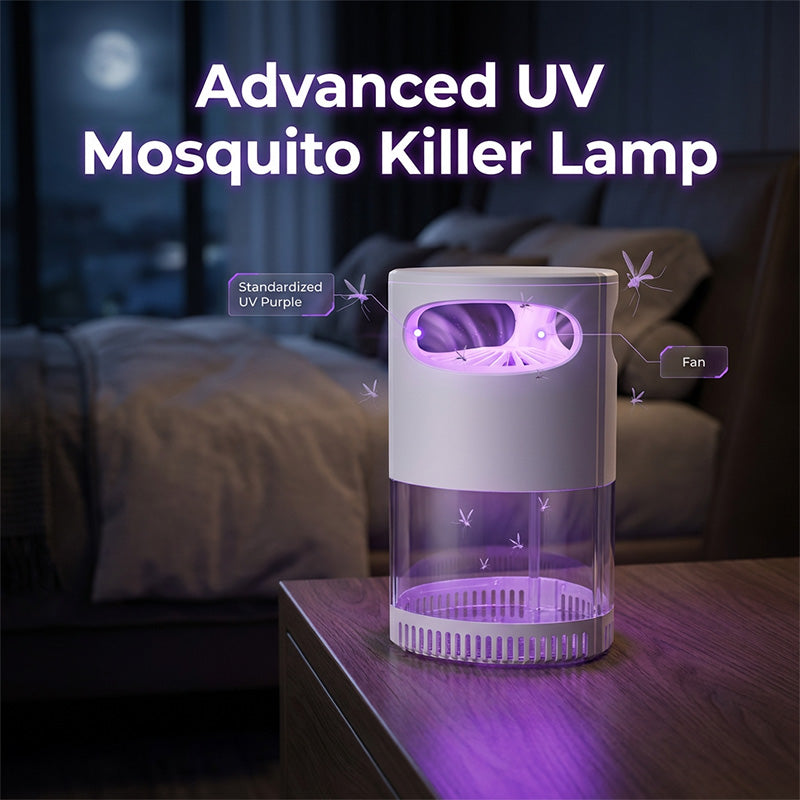 Stille UV muggenlamp met USB-voeding