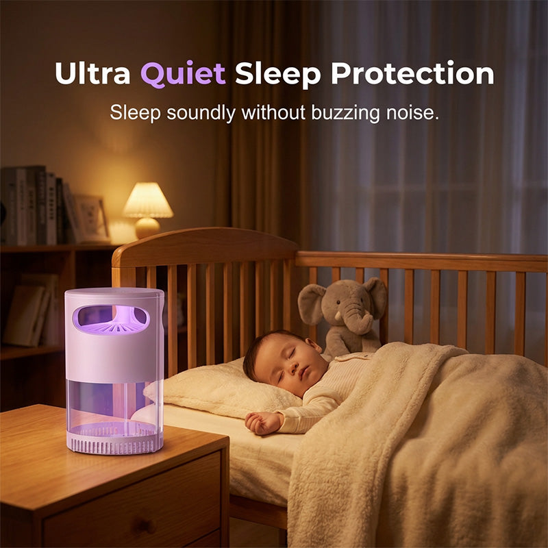 Stille UV muggenlamp met USB-voeding