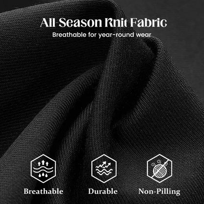 Comfortabele herenbroek met elastische tailleband en trekkoord