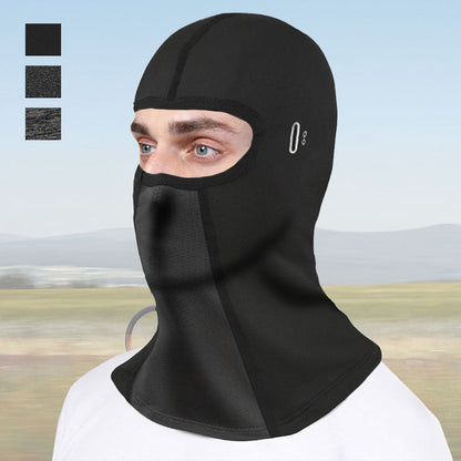 Winddicht sportmasker met nekbescherming