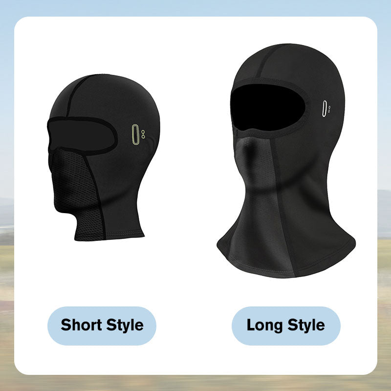 Winddicht sportmasker met nekbescherming