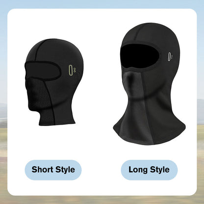 Winddicht sportmasker met nekbescherming