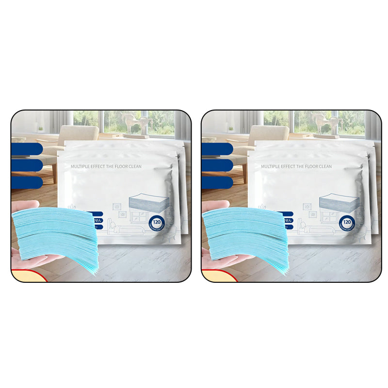 Wateroplosbare vloerreinigingsdoekjes voor alle vloertypen