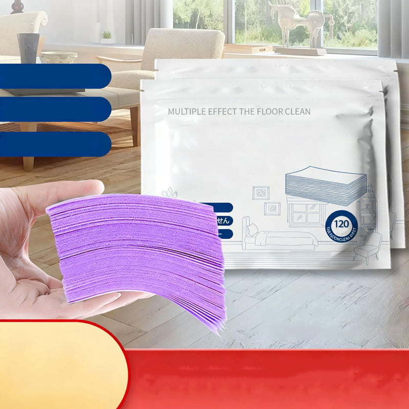 Wateroplosbare vloerreinigingsdoekjes voor alle vloertypen