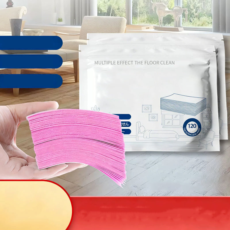 Wateroplosbare vloerreinigingsdoekjes voor alle vloertypen