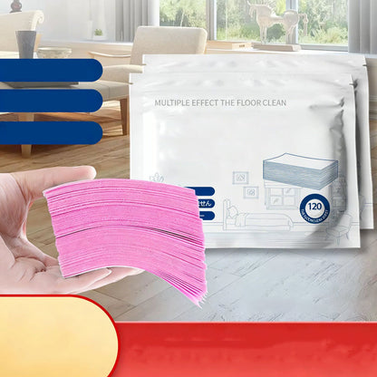 Wateroplosbare vloerreinigingsdoekjes voor alle vloertypen