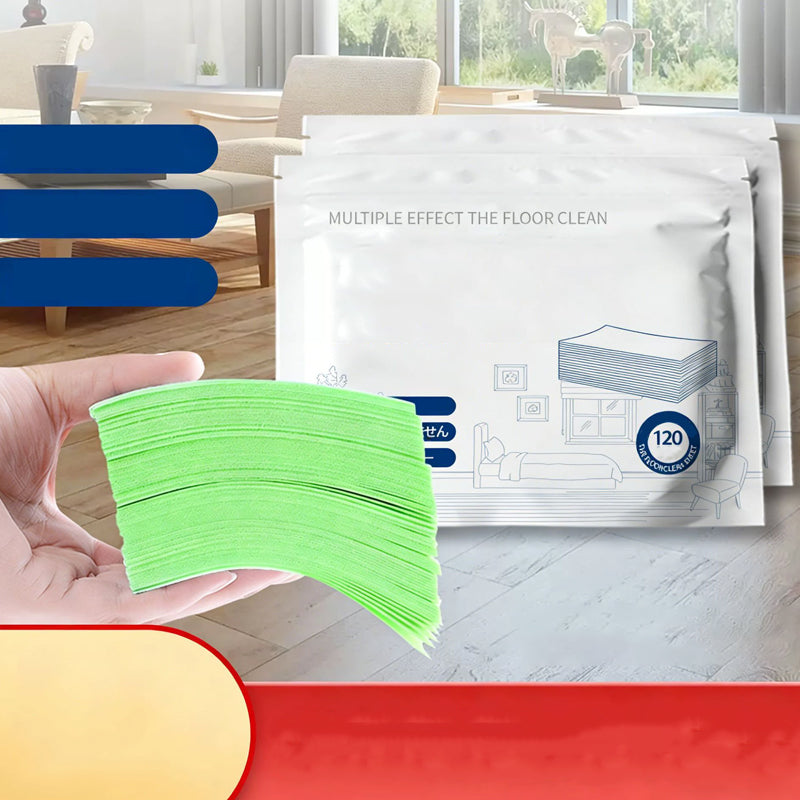 Wateroplosbare vloerreinigingsdoekjes voor alle vloertypen