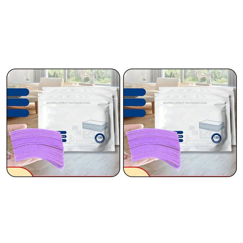 Wateroplosbare vloerreinigingsdoekjes voor alle vloertypen