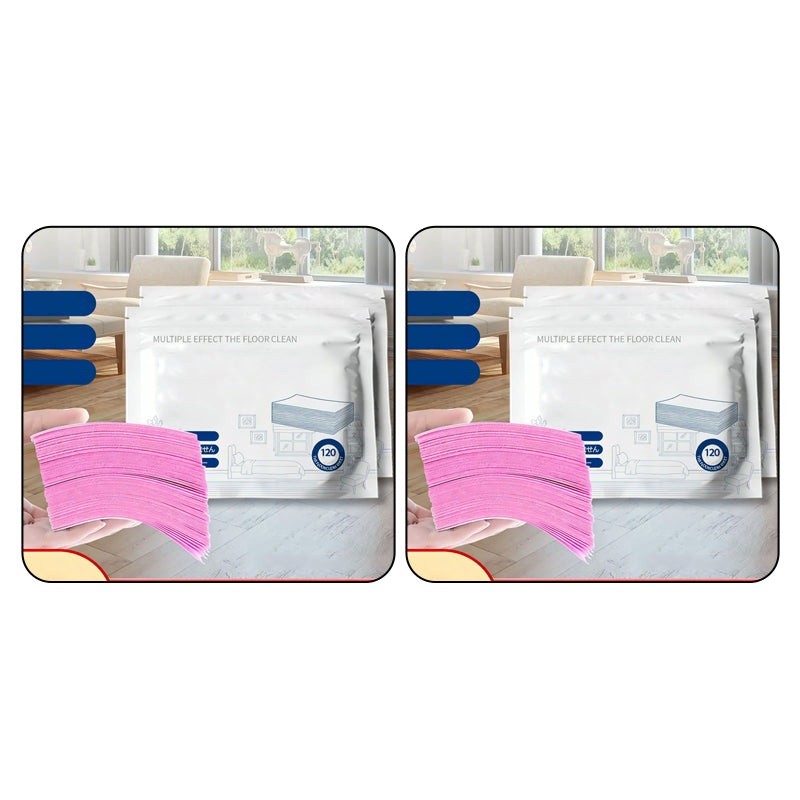 Wateroplosbare vloerreinigingsdoekjes voor alle vloertypen