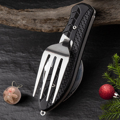 Opvouwbaar Campingbestek met Flesopener
