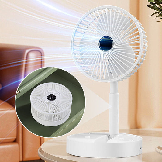 Opvouwbare plug-in ventilator met instelbare hoek