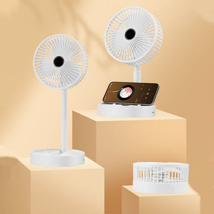 Opvouwbare plug-in ventilator met instelbare hoek