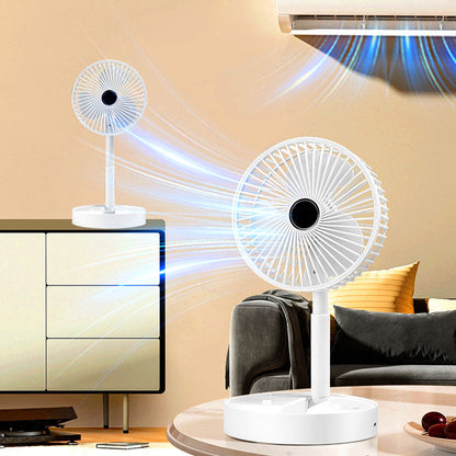 Opvouwbare plug-in ventilator met instelbare hoek