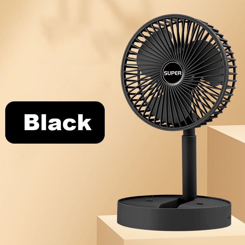 Opvouwbare plug-in ventilator met instelbare hoek
