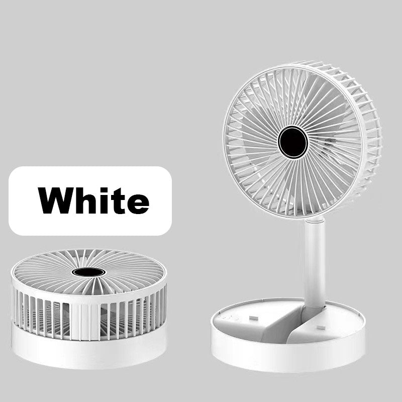 Opvouwbare plug-in ventilator met instelbare hoek