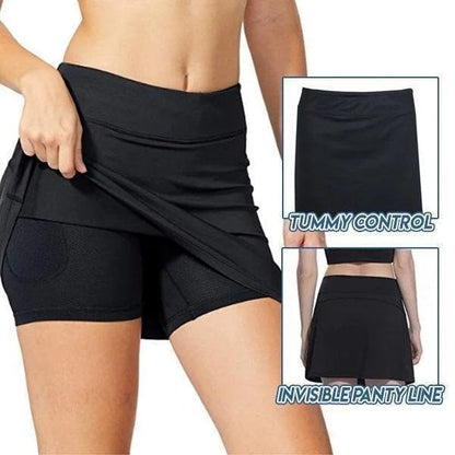 Anti-wrijving Dames Sportrok met Zakken | LF10233053HEIS