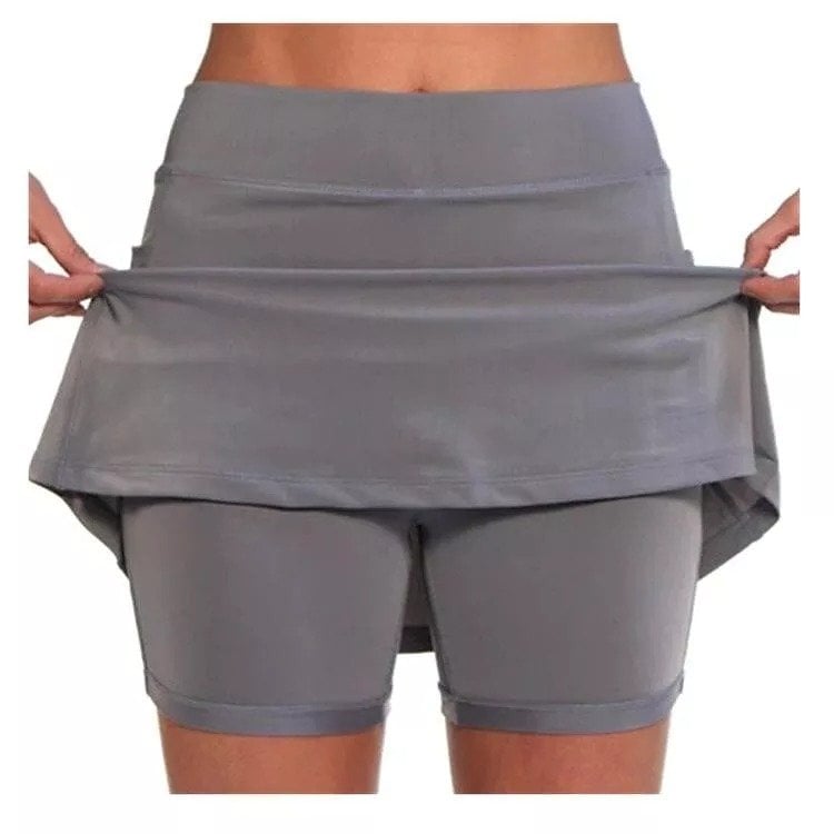 Anti-wrijving Dames Sportrok met Zakken | LF10233053HEIS