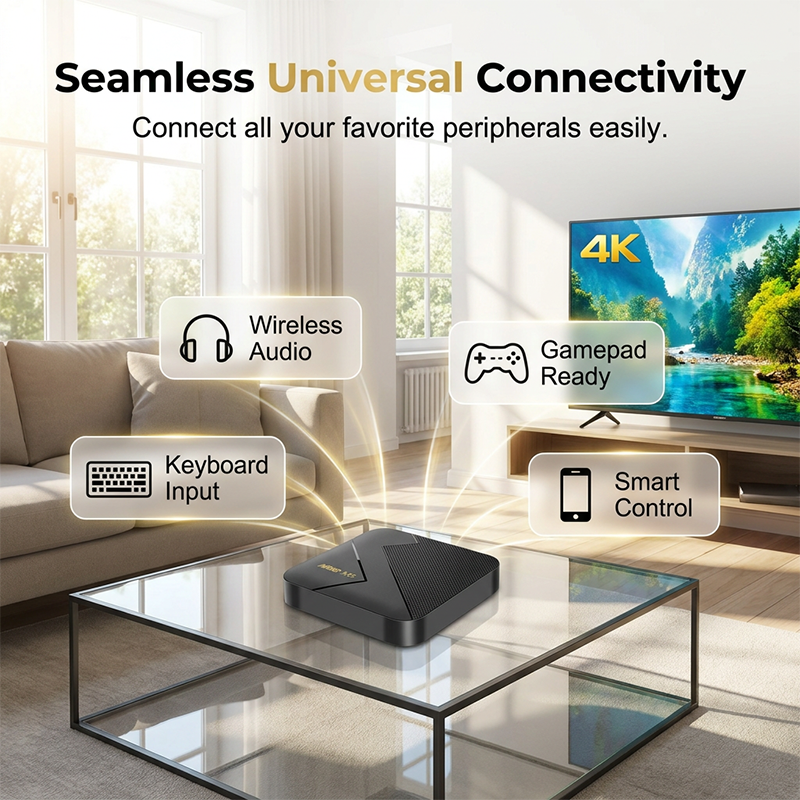 4K Android TV-box met Bluetooth en USB-poort M98-M5