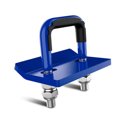 Robuuste anti-rammelklem voor trekhaak met rubberen coating