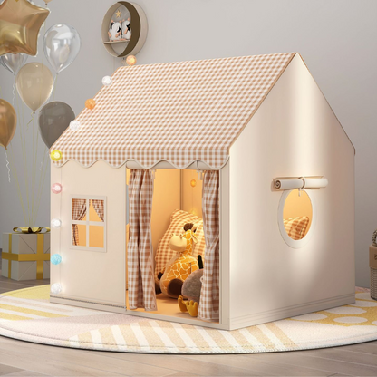 Kinder Speeltent Huisje met Decoratie en Verlichting