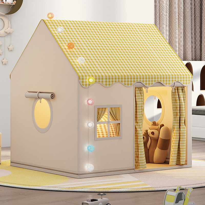 Kinder Speeltent Huisje met Decoratie en Verlichting
