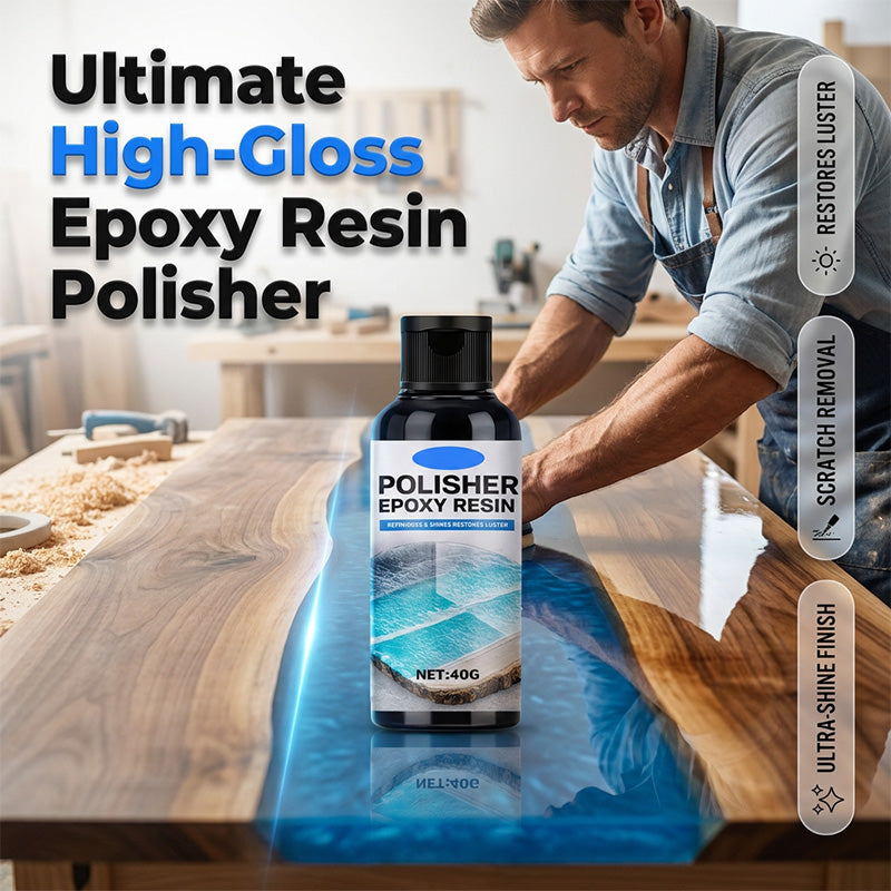 Polijstpasta voor epoxyhars met sponsapplicator