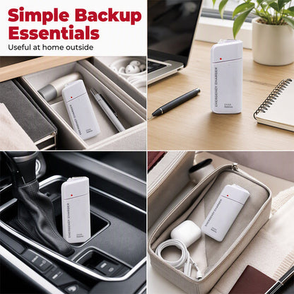 AA-batterij powerbank met led-zaklamp | LB20300004BAI