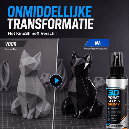Sneldrogende glansspray voor 3D-printer met laaglijnenverminderaar | LE40550302