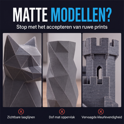 Sneldrogende glansspray voor 3D-printer met laaglijnenverminderaar | LE40550302