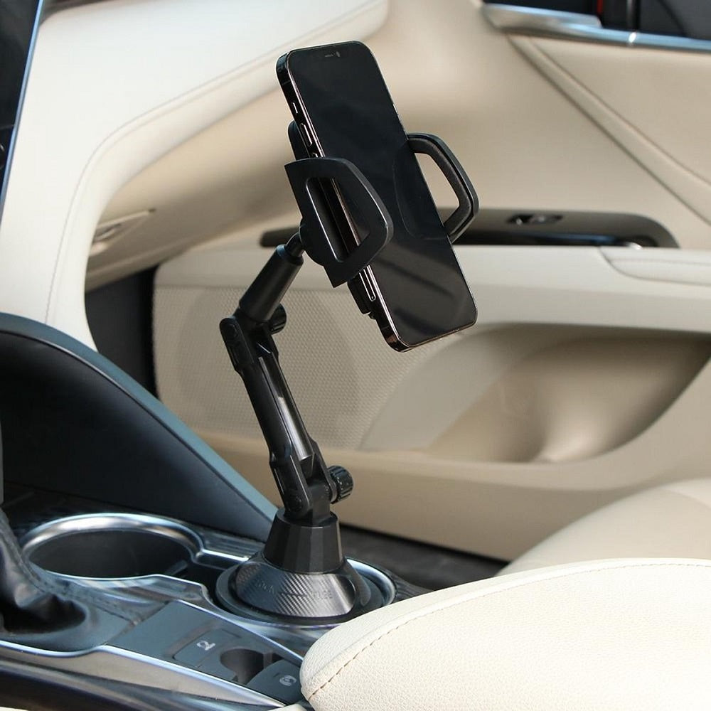 Auto telefoonhouder voor bekerhouder met flexibele zwanenhals