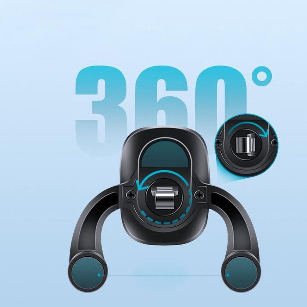 Magnetische telefoonhouder voor ventilatierooster met 360 graden rotatie