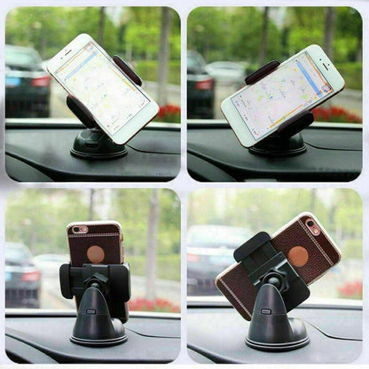 Telefoonhouder voor in de auto met zuignap