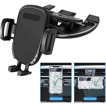 LuxeBass auto telefoonhouder voor CD-speler met klem LB524