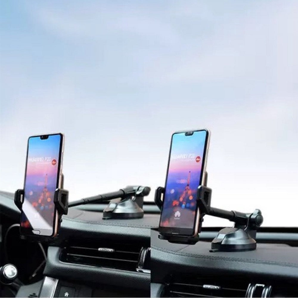 Universele auto telefoonhouder met telescopische arm