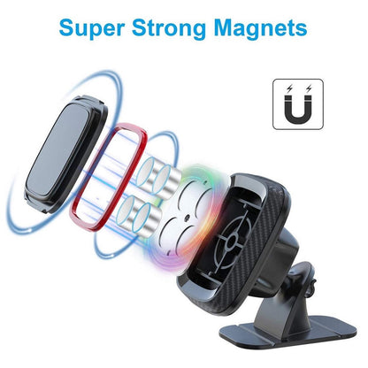 Magnetische telefoonhouder voor in de auto met 3M sticker