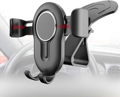 Universele autohouder voor dashboard met klem