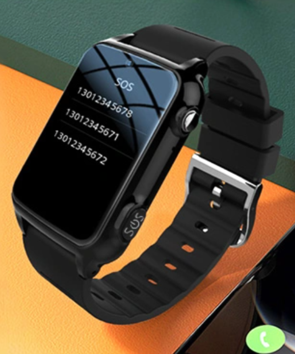 Senioren smartwatch met GPS en valdetectie