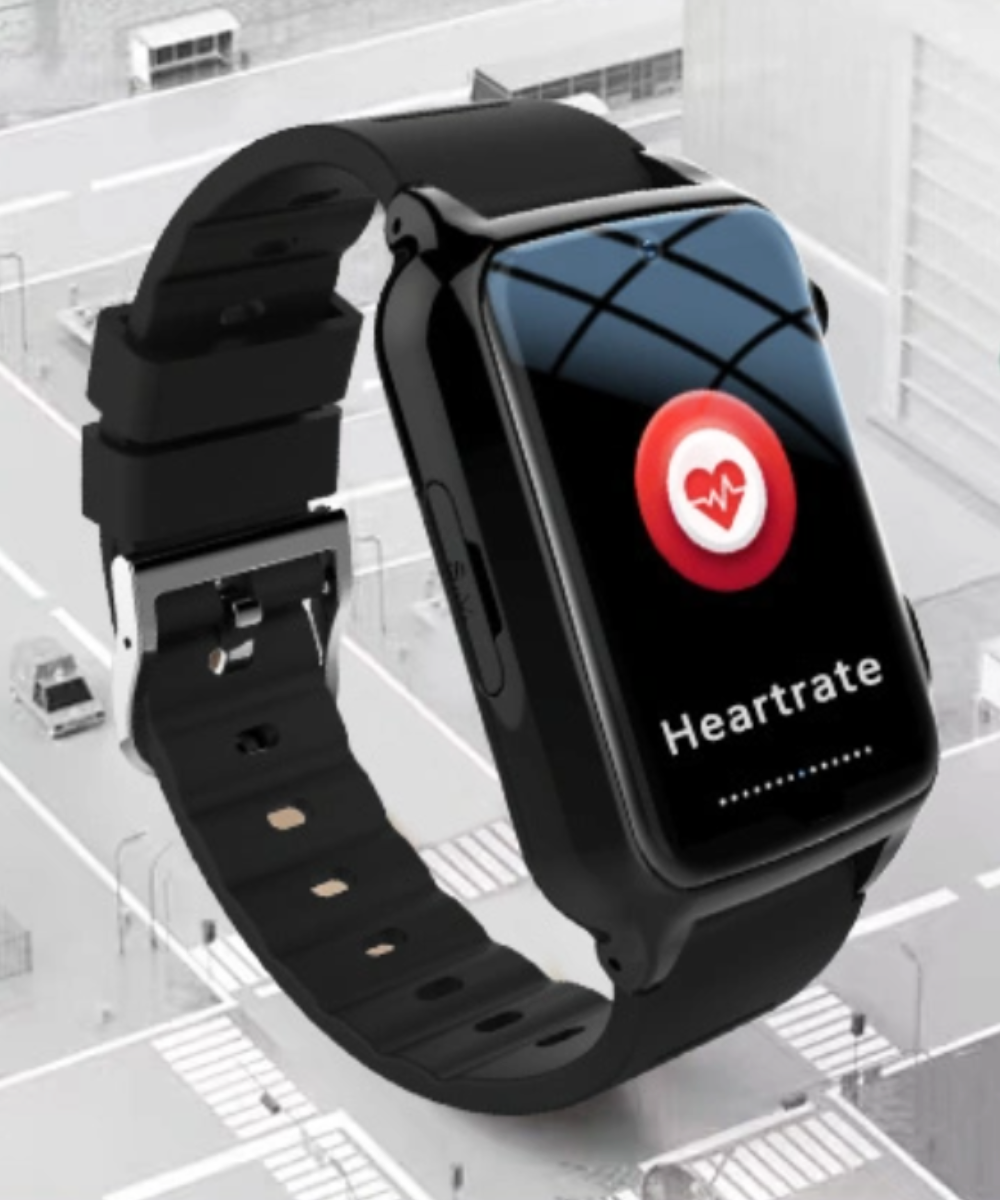 Senioren smartwatch met GPS en valdetectie