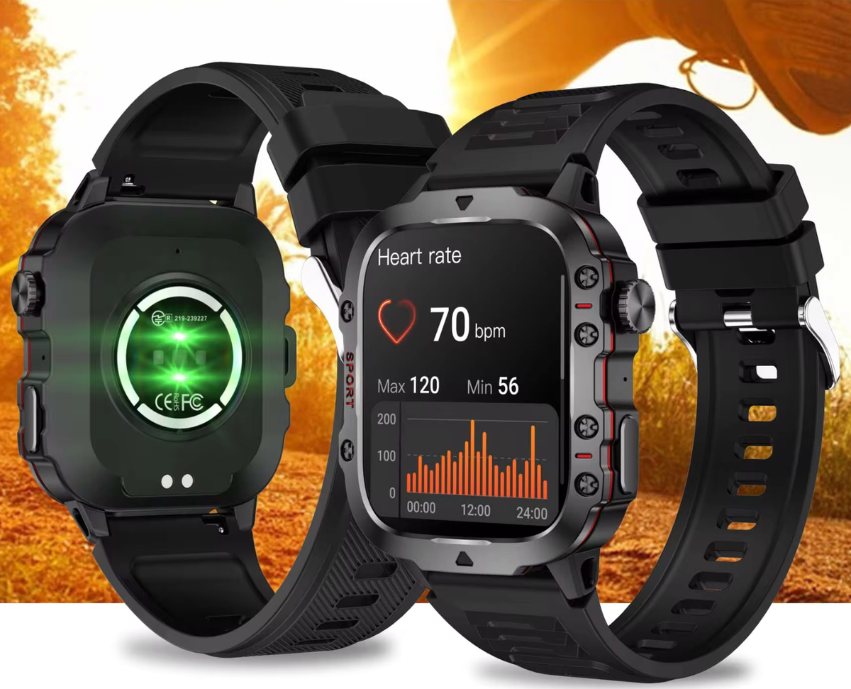 Sportieve smartwatch met 140 sportmodi