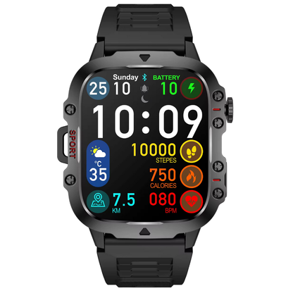 Sportieve smartwatch met 140 sportmodi