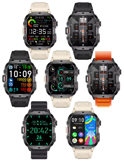 Sportieve smartwatch met 140 sportmodi