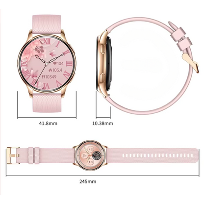 Smartwatch met amoled hd scherm en bellen via bluetooth