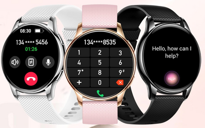 Smartwatch met amoled hd scherm en bellen via bluetooth